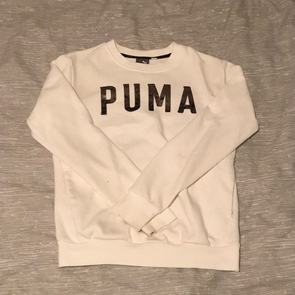 Puma crewneck w/ pockets - Picture 1 of 3